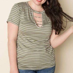 Olive top in small and medium only $20 each